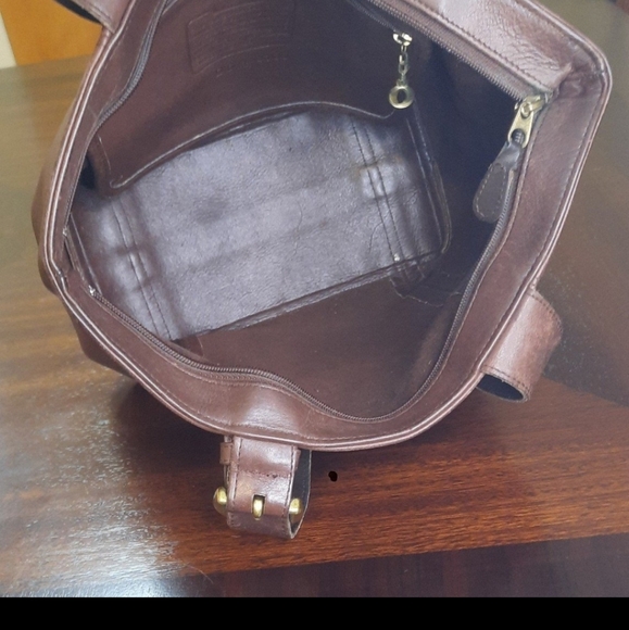 Vintage Coach Waverly Bag | 4133 | Mahogany - Picture 3 of 6